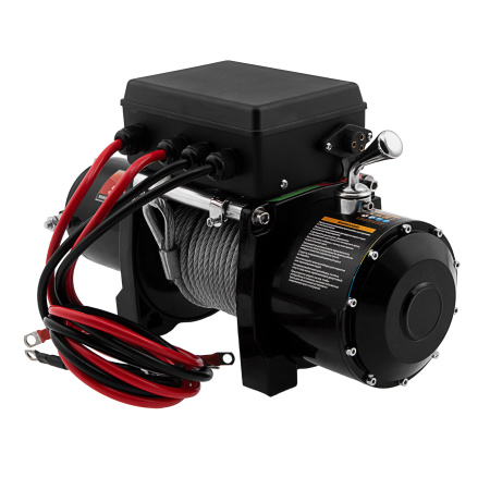 Лебедка автомобильная электрическая LB-2200, 2.2 т, 3.3 кВт, 12 В Denzel цена