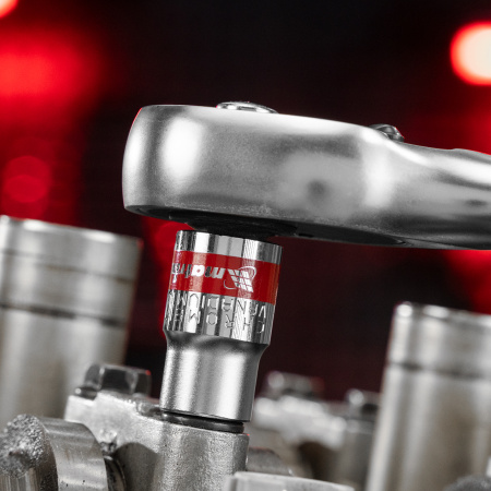 Набор торцевых головок, 3/8", 12 гранные, CrV, 9-19мм, 10 штук Matrix