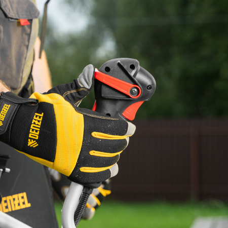 Триммер бензиновый DGT 430, 43 см3, 2.5 л. с, неразъемная штанга, состоит из 2 частей Denzel цена