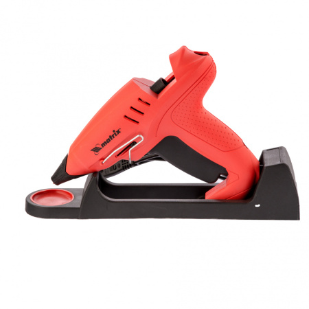 Клеевой пистолет 11 мм, подставка, кейс, 20 (160) Вт, 16 г/мин, регулятор 150-200° Matrix цена