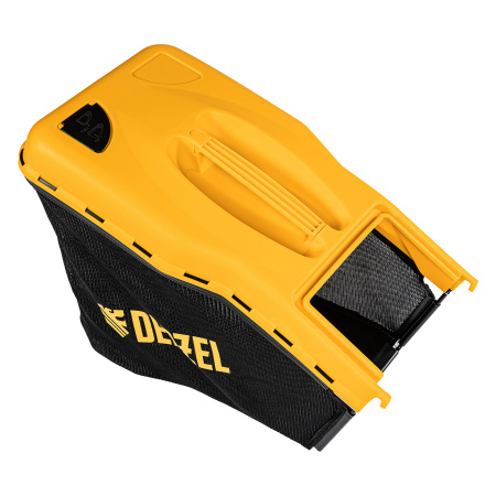 Газонокосилка аккумуляторная бесщеточная RLM450-36, Li-ion, 36 В, 4 Ач, 450 мм, травосборник 40 л Denzel цена