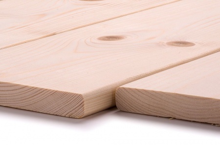 Планкен прямой 20х120х6000 мм Хвоя 0.72м2 цена за м2