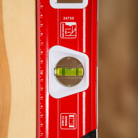 Уровень алюминиевый, магнит, фрезерованный, 3 глазка (1 зеркальный) 400 мм Matrix цена