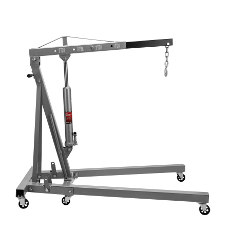 Кран гидравлический, 2 т, H подъема 25-2200 мм, складной (комплект из 2 частей) Matrix цена