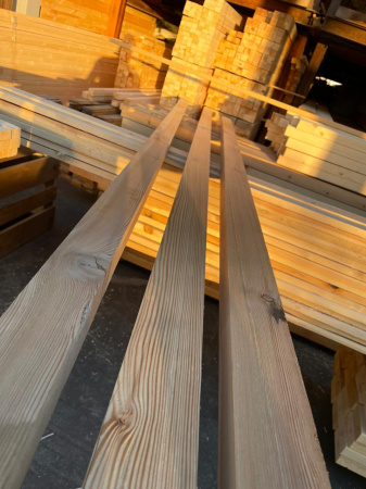 Брусок сухой из лиственницы 50х50х2000/3000