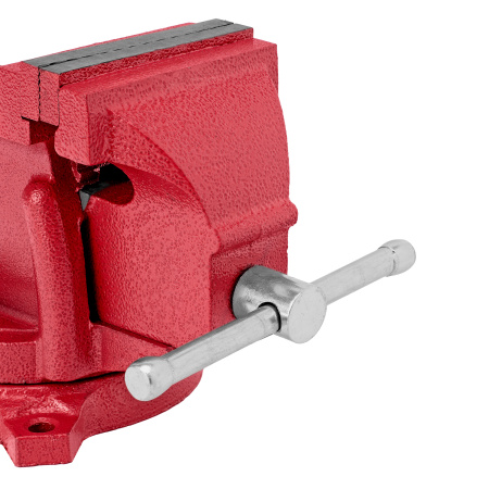 Тиски слесарные, 100 мм, поворотные, с наковальней Matrix