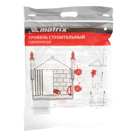 Гидроуровень,удлиненная колба, рельефная градуировка, 5м Matrix цена