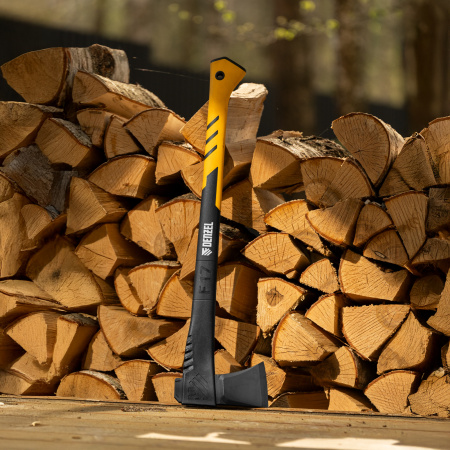 Колун, F17, 2500 гр, двухкомпонентная рукоятка, 710 мм// Denzel цена