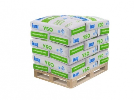 Стяжка пола Кнауф УБО цементная легкая 25 кг