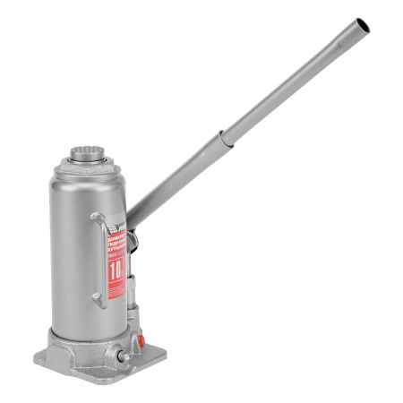 Домкрат гидравлический бутылочный, 10 т, высота подъема 230-460 мм Matrix цена