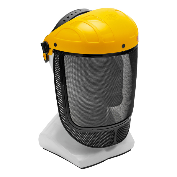 Щиток защитный лицевой с сеткой "СВОНА" НС-01 "ЛЮКС", плавная регулировка храповик Denzel цена