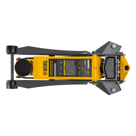 Домкрат гидравлический подкатной, 3 т, 85-610 мм, быстрый подъем, низ. подхват, проф, SUV Denzel цена