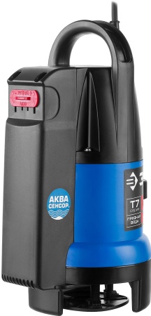 Дренажный насос для грязной воды ЗУБР, 400 Вт, АкваСенсор, Профессионал НПГ-Т7-400