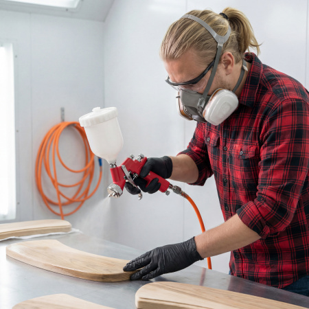 Краскораспылитель HP пневмат. с верхним бачком V= 0,6 л, сопло диаметром 1.7 мм Matrix цена