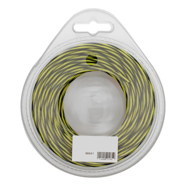 Леска для триммера двухкомпонентная витая квадратная, 2,4мм х 15м, блистер SkyCutter Denzel цена