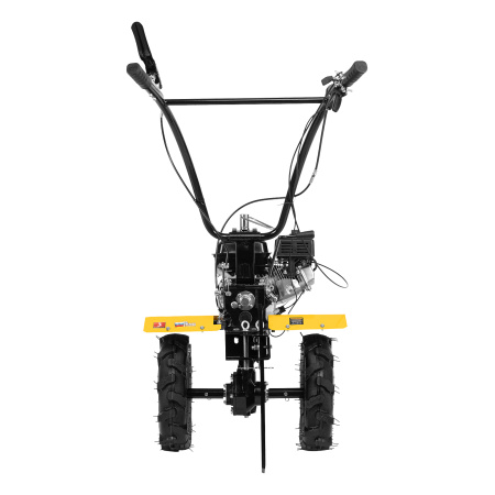 Мотоблок DPT-270X, 7 л.с., диск.сцеп, шир 90 см, глуб 35 см,фрез 3х4,ВОМ,скор 2В/1Н,кол 8" Denzel