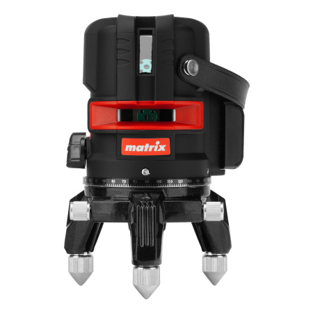 Лазерный уровень ML 06 Green, 30 м, 520 нм, аккумулятор Li 2800 мАч, резьба 5/8" Matrix цена