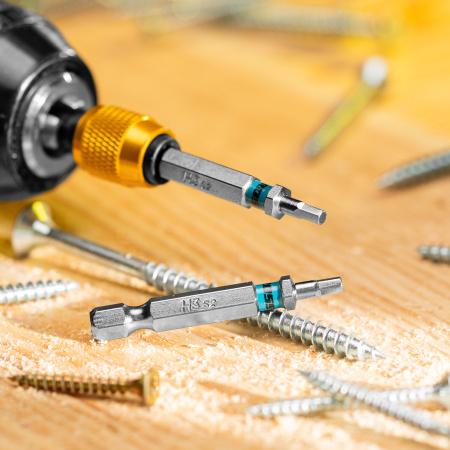 Бита HEX 3х50мм, сталь S2, шестигр., 10 шт. Gross