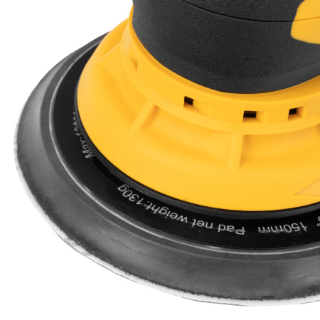 Машина шлифовальная орбитальная бесщет OS-150-BL, 350 Вт, 4000-10000 об/мин Denzel цена