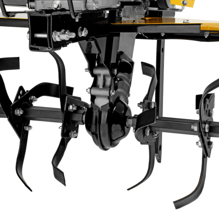 Мотоблок DPT-170, 7 л.с., ремен.сцеп, шир 85 см, глуб 35 см,фрез 3х3,ШОМ,скор 2В/1Н,кол 8" Denzel