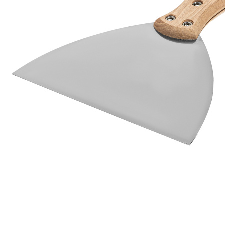 Шпательная лопатка из нержавеющей стали, 150 мм, буковая рукоятка, EFP Matrix цена