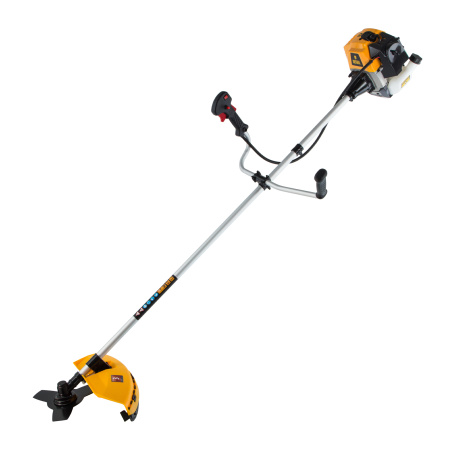 Триммер бензиновый DR-52, 52 см3, неразъемная штанга, состоит из 2 частей Denzel цена