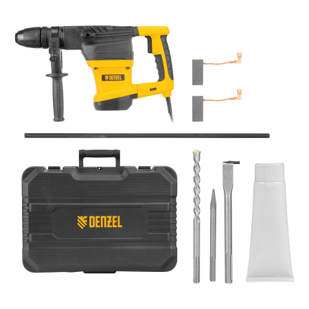 Перфоратор электрический RHVB-1300-40, SDS-Max, 1300 Вт, 10 Дж, 2 реж. Denzel