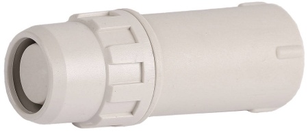 Заглушка ЗУБР ″ШиреФит″ временная ″штуцер с гайкой″, 20мм