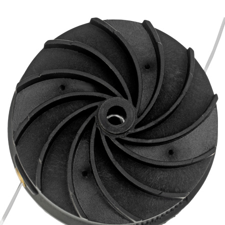 Катушка триммерная полуавтоматическая, для Denzel TE-350 артикула 96619, в блистере, гайка M5 Denzel цена