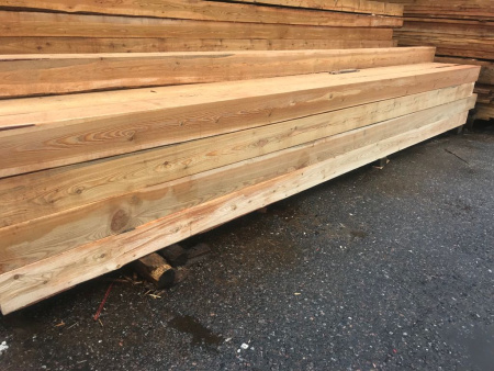 Брус обрезной 200х200х6000 лиственница