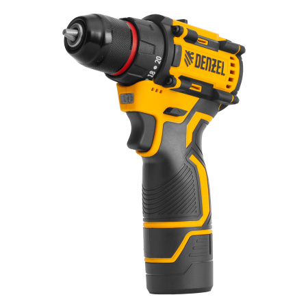 Дрель-шуруповерт аккумуляторная бесщет. CDH-BL-12, Li-Ion, 12 В// Denzel