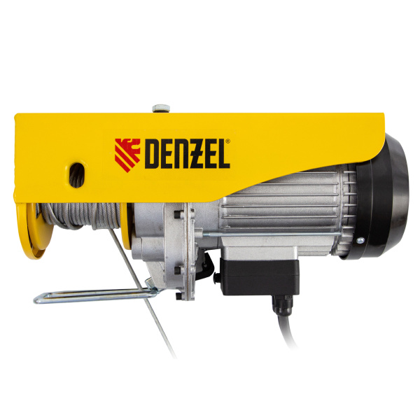 Тельфер электрический TF-500, 0.5 т, 1020 Вт, высота 12 м, 10 м/мин Denzel цена