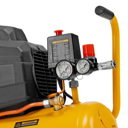 Компрессор воздушный DK1500/24, Х-PRO 1.5 кВт, 230 л/мин, 24 л Denzel