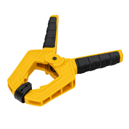 Струбцина клещеобразная, усиленная 80 х 60 мм, двухкомпонентные рукоятки Denzel цена