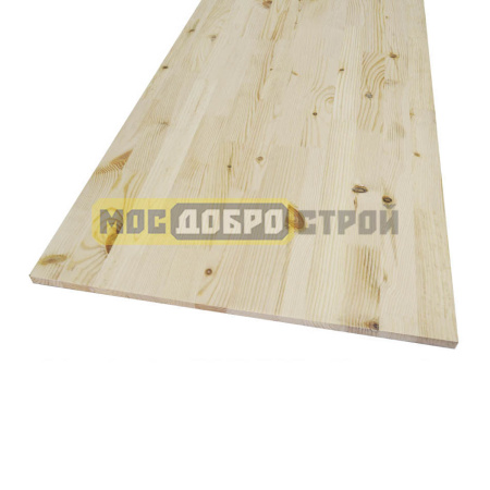 Мебельный щит 28х600х2500 мм Сосна АБ Сращенный