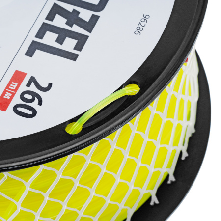 Леска для триммера звезда, 2,4мм х 260м, на DIN катушке FLEX CORD Denzel цена