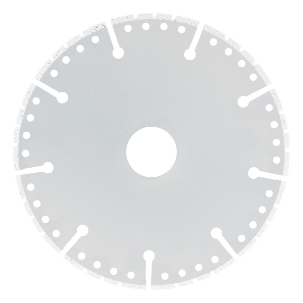 Диск алмазный отрезной "Мультирез" D 125 х 22.2 мм, сухой/мокрый рез, PRO Matrix