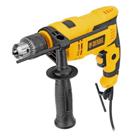 Дрель ударная IDD-750, 750 Вт, 0-3000 об/мин, 48000 уд/мин Denzel