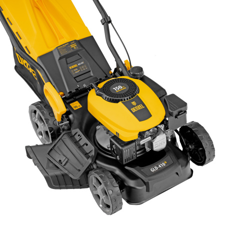 Газонокосилка бензиновая GLD-410-K, 150 см3, 41 см, 40 л// Denzel цена