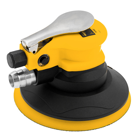 Эксцентриковая шлифовальная машина EPG150, 150 мм, 10000 об/мин, 5 мм, 160 л/мин Denzel цена