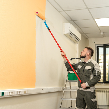 Ручка телескопическая металлическая, 1-2 м Matrix цена