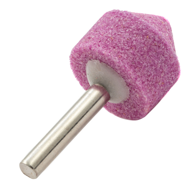 Шарошка абразивная, конус, 25 x 25 x 6 мм, F46, 3 шт Matrix