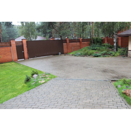 Тротуарная плитка Брусчатка 200х100х70 мм коричневый цена