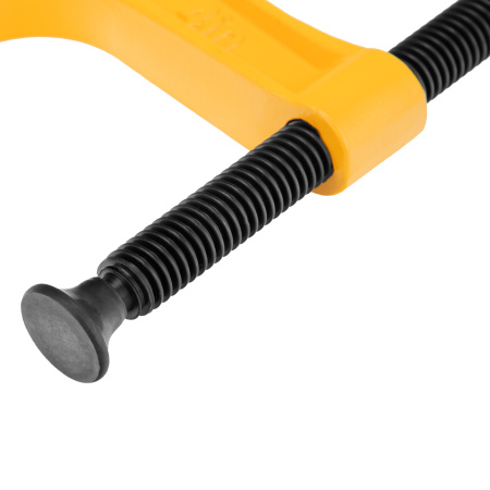 Струбцина G-образная, усиленная, 100 мм Denzel цена