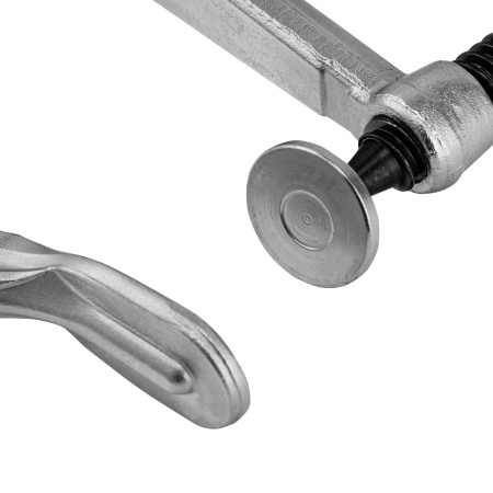 Струбцина F-образная, 80x200мм, кованая Denzel цена