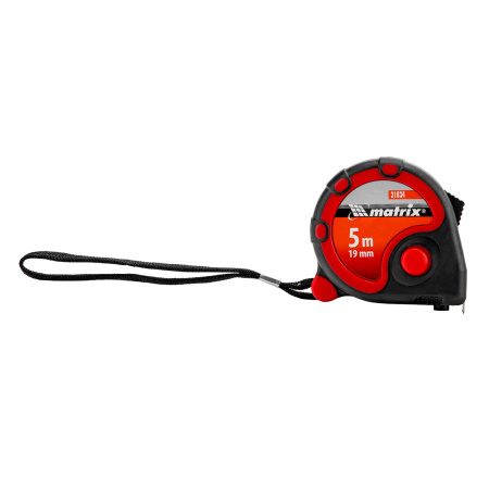 Рулетка Status 3 fixations,5 м х 19 мм,двухкомпонентный корпус,3 фиксации ленты Matrix цена