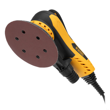 Машина шлифовальная орбитальная бесщет OS-150-BL, 350 Вт, 4000-10000 об/мин Denzel цена