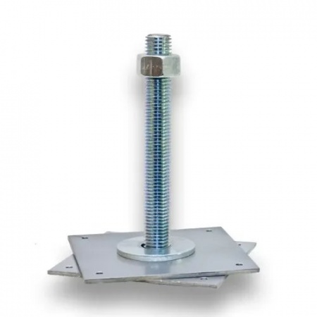 Анкер (домкрат) регулировочный по высоте 150х200х150, М36 (компенсатор усадки)