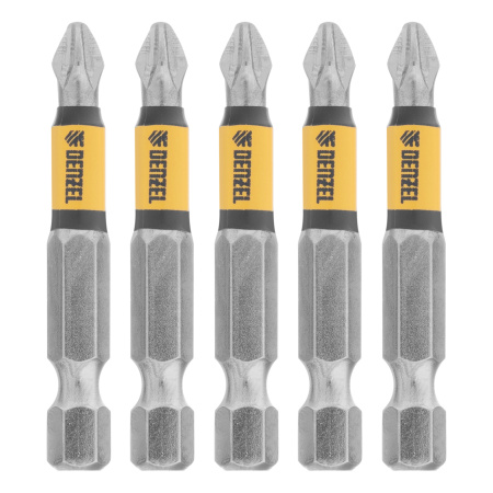 Набор бит, PH2x50, 5 шт. Denzel