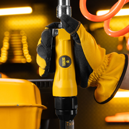 Усиленная пневмотрещотка RP100, 1/2", 160 об/мин, 100 Нм Denzel цена